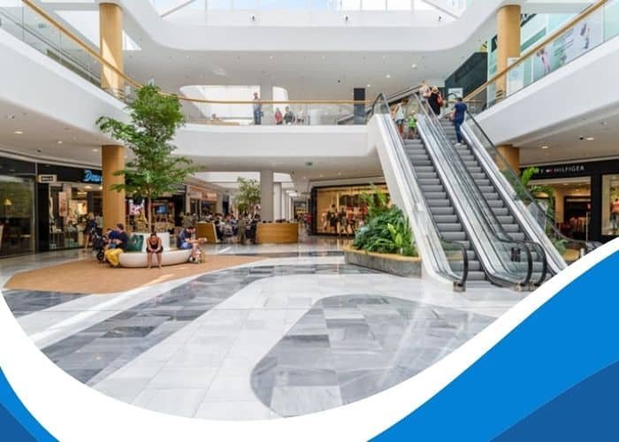 nettoyage de centre commerciaux à Lausanne et Vaud par Full Clean Services